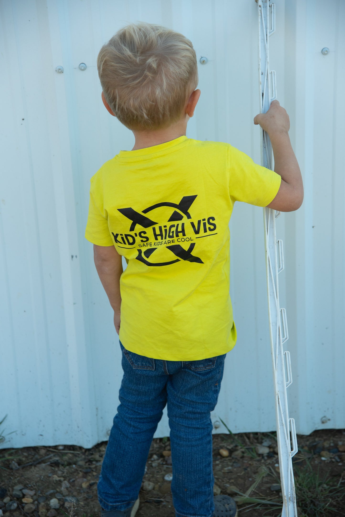 Kid’s High Vis Tee | Discounted Colour Sample
